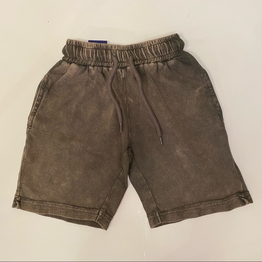 Bear Camp | Boys Charcoal Jogger Shorts | 2T
